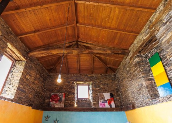 1603 Trabada interior vista de techo