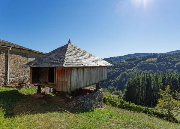 1605 exterior horreo Asturiano