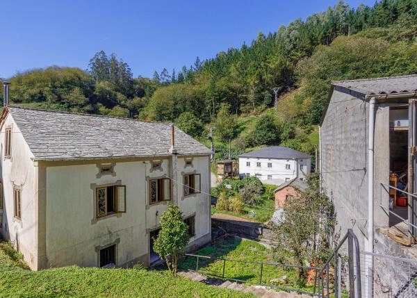 1608 O Mazo exterior vista casa garaje