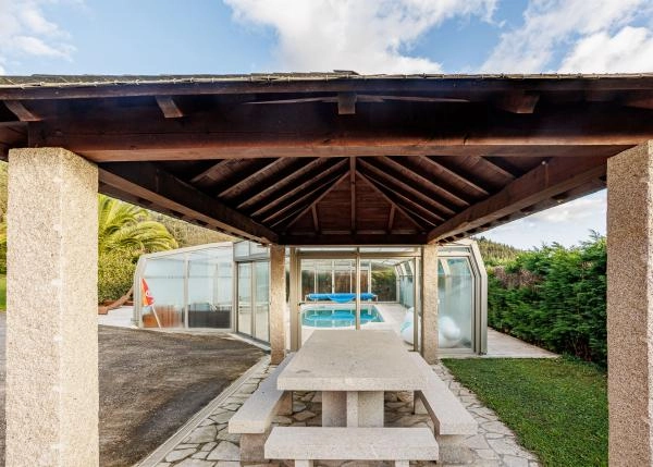 1641 Valadouro exteriores barbacoa y piscina