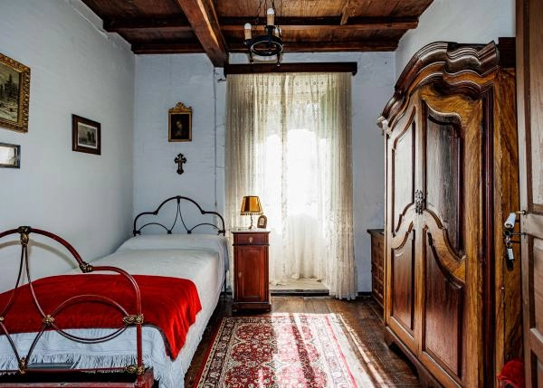 1663 2 Pazo Pena Corveiras interior habitacion