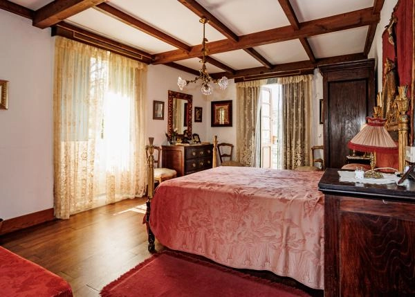 1663 5 Pazo Pena Corveiras interior habitacion