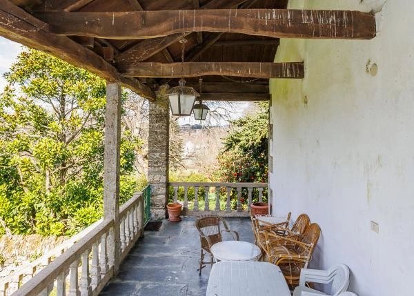 1663 Pazo Pena Corveiras interior balconada