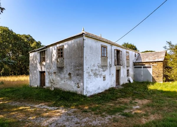 1758-2 Damil casa rustica vista lateral exteriores