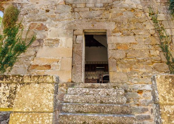 1768 entrada principal exterior Pazo de Cervellon